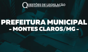 PREFEITURA MUNICIPAL DE MONTES CLAROS