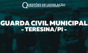 GCM TERESINA - GUARDA CIVIL MUNICIPAL DE TERESINA